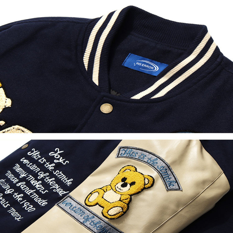 Woolen Baseball Jacket