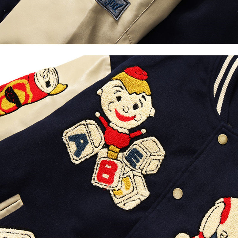 Woolen Baseball Jacket