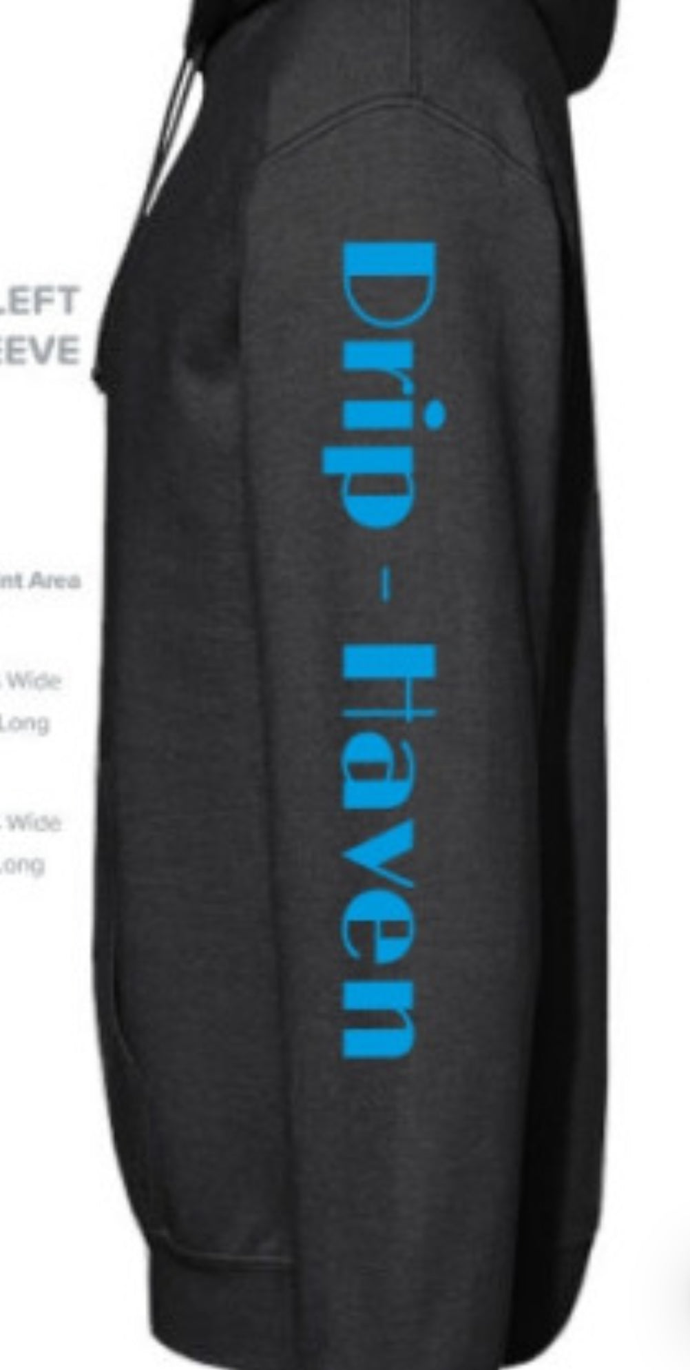 DH cropped hoodie