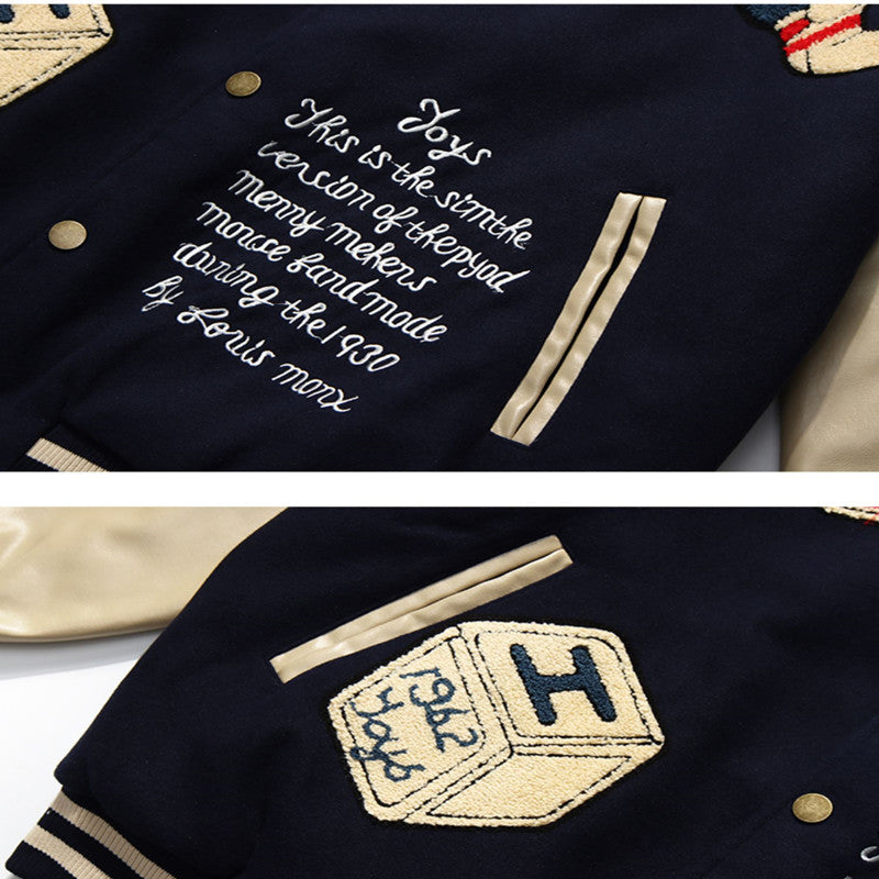 Woolen Baseball Jacket