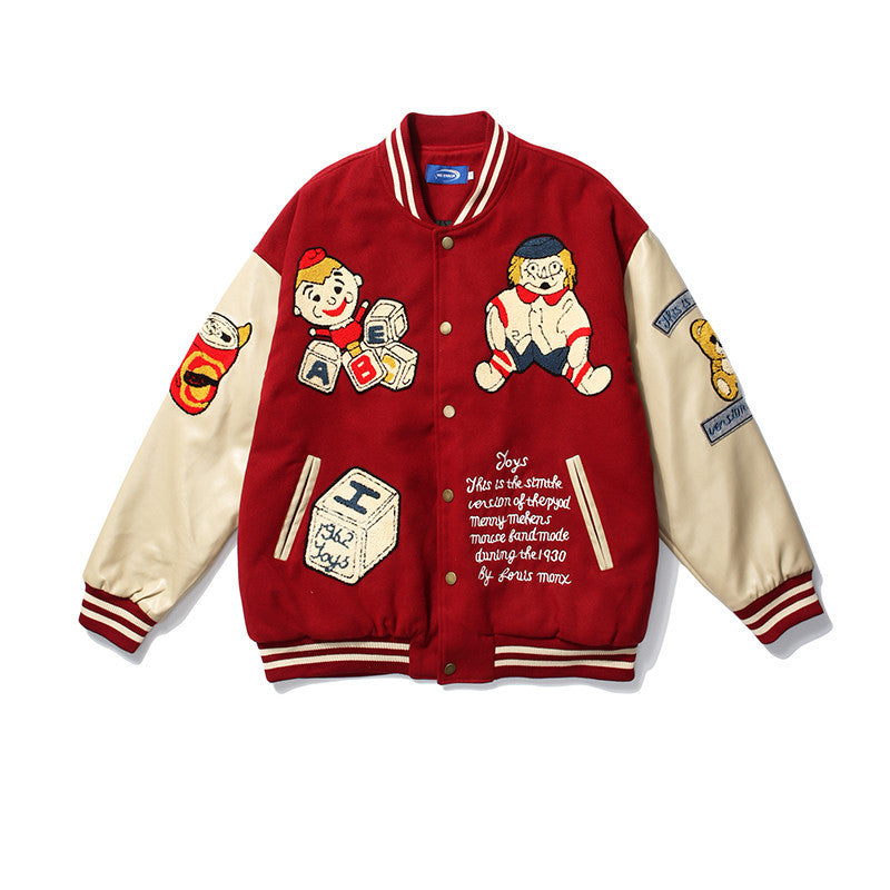Woolen Baseball Jacket